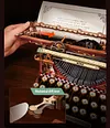 ROKR Mechanical Typewriter - Fairy Tale Edition DIY Wooden Assembly Model