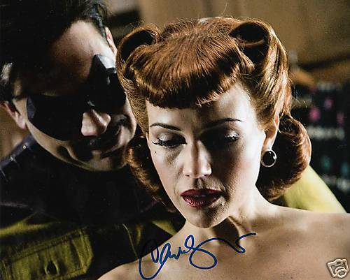 Carla Gugino Watchmen Sin City Signed 8x10 Picture