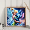 Elf And Stitch - 11CT Stamped Cross Stitch - 40*40cm - Disney