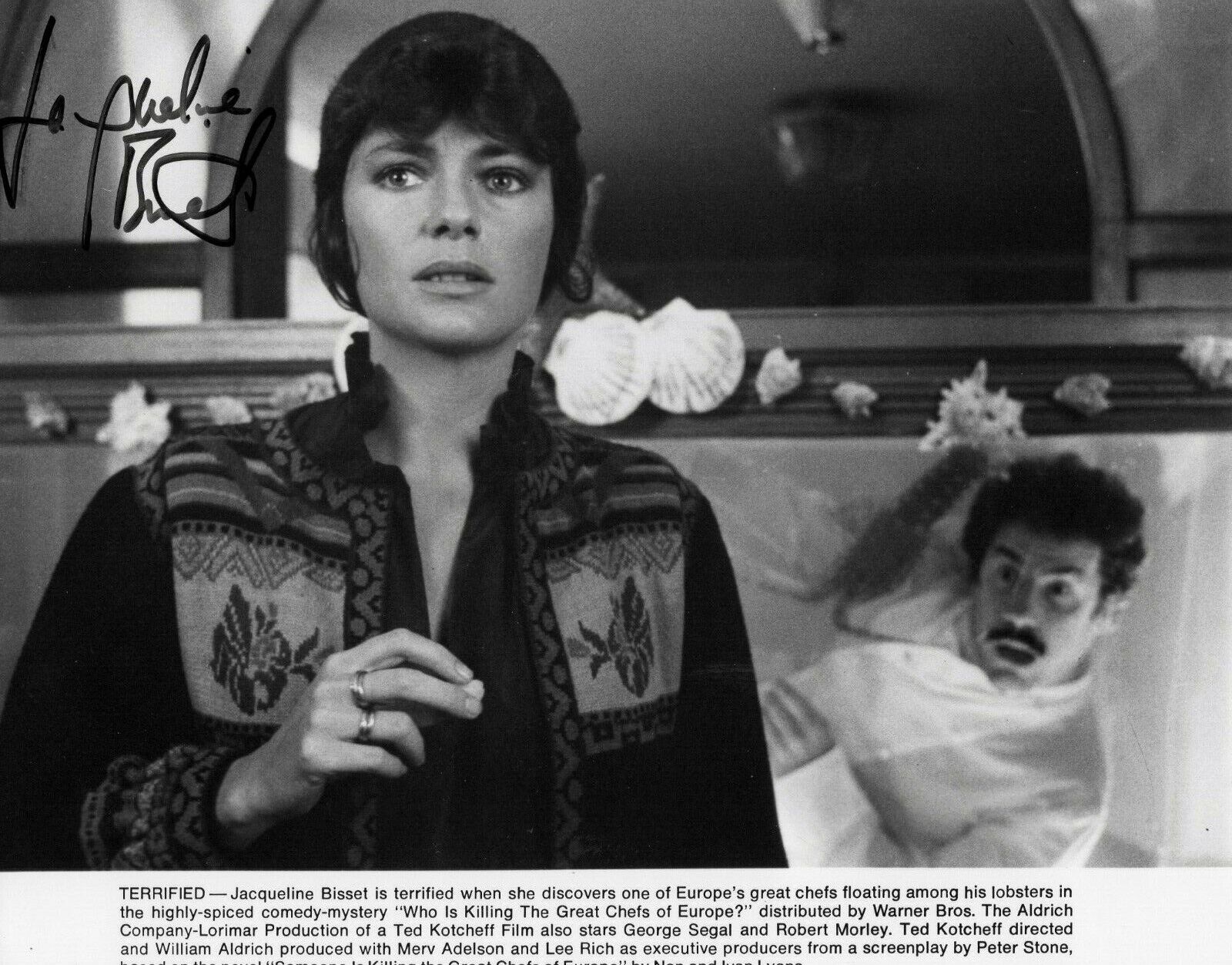 JACQUELINE BISSETT AUTOGRAPH, BULLITT, NIP/TUCK