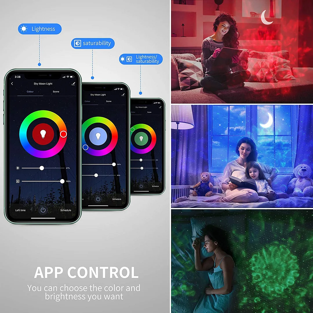 Galaxy Projector 2.0(wifi remote control)