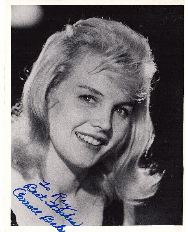 Carroll Baker Signed - Autographed Baby Doll Actress 8x10 inch Photo Poster painting