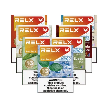 Relx pods, Relx infinity, Relx Nova