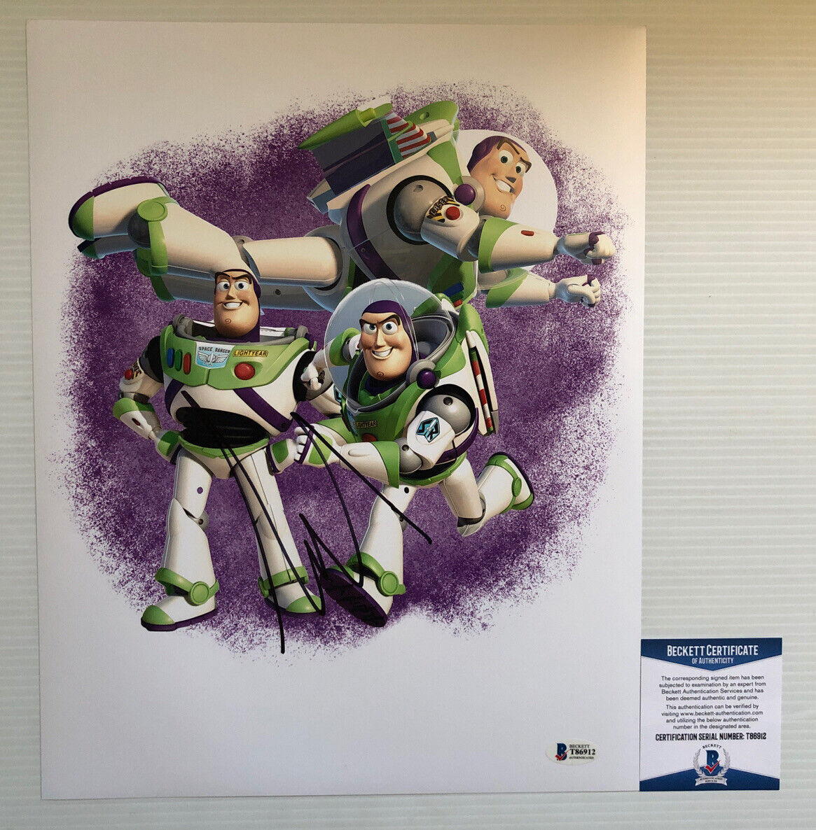 Tim Allen Signed Autographed 11x14 Photo Poster painting Toy Story Pixar Buzz Beckett COA 8