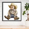 Diamond Painting -DIY Round Drill Cowboy Kid