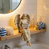 Guardian Angel Shelf Sitter Engraved Memorial Garden Angel Stone Home Decoration