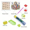 5D DIY Partial Special Shaped Drill Diamond Painting Madonna Art 19.2x19.2cm