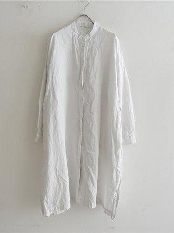 Solid Color Button Linen Long Shirt