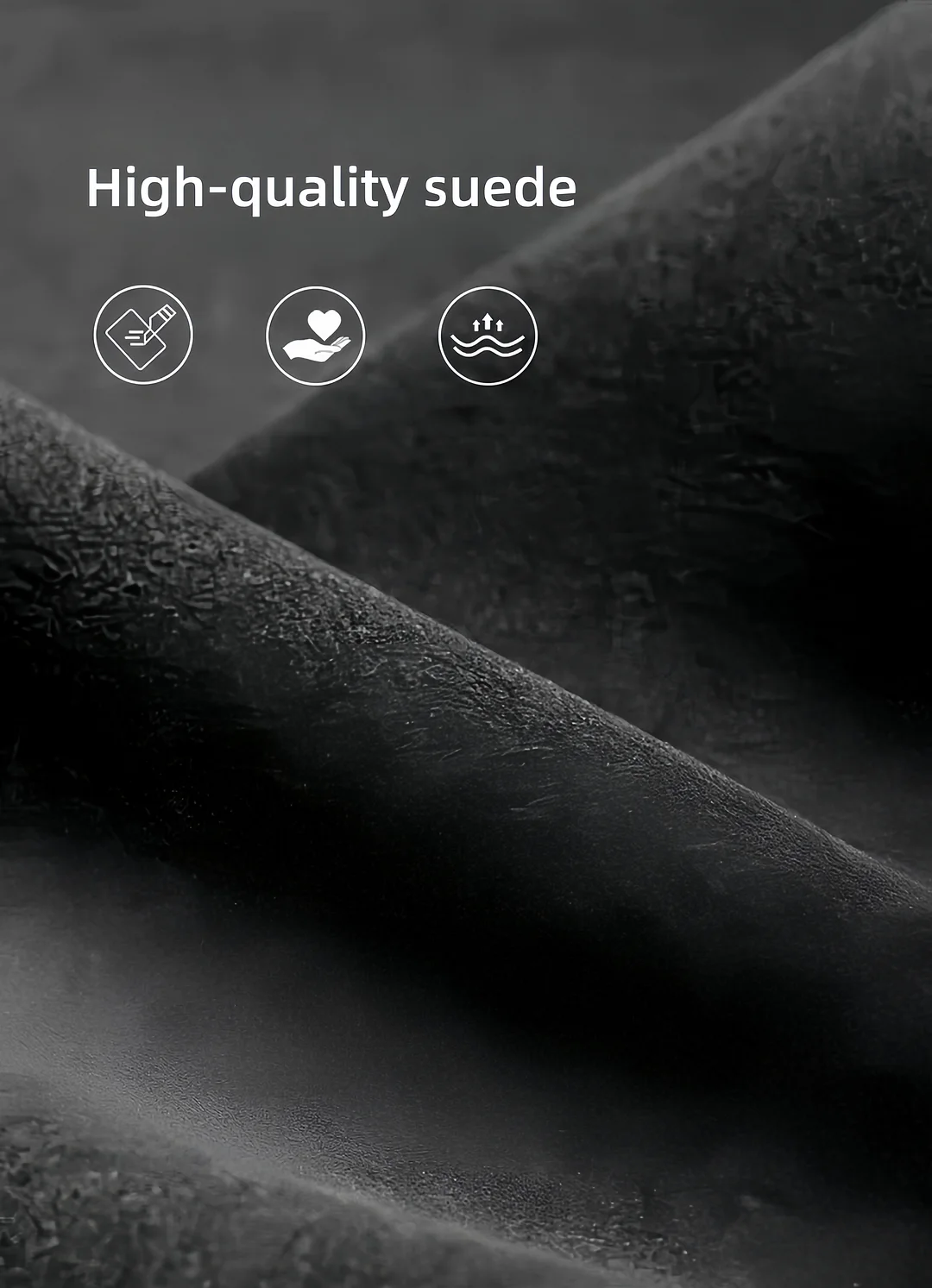 Suede multi-functional car sun visor and glasses case (customizable with car logo)