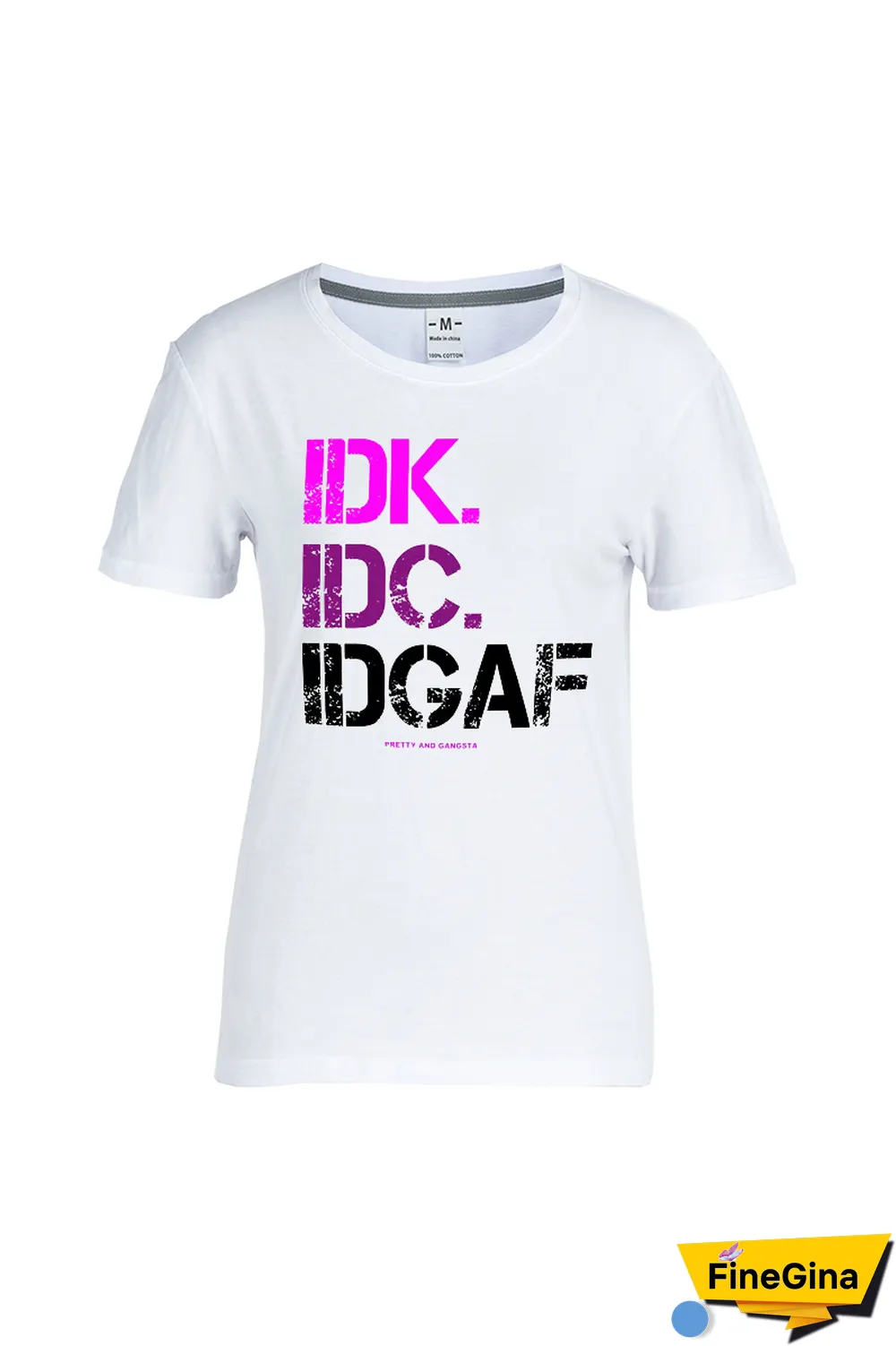 White Casual Street Print Letter O Neck T-Shirts