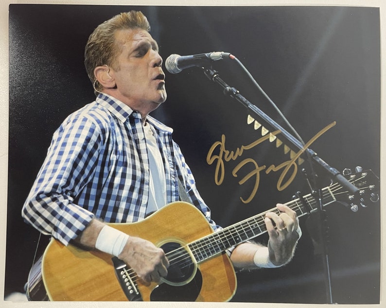 Glenn Frey (d. 2016) Signed Autographed The Eagles