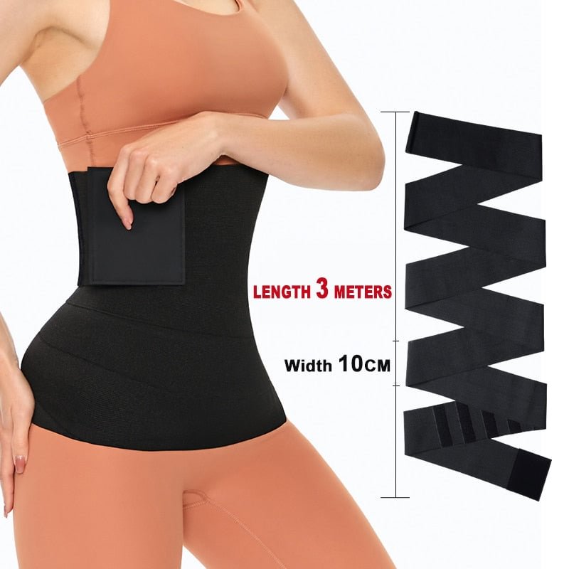 Snatch Me Up Bandage Wrap Waist Trainer Body Shaper Belt Women Slimming Tummy Belt Postpartum Girdle Modeling Shapewear Corset