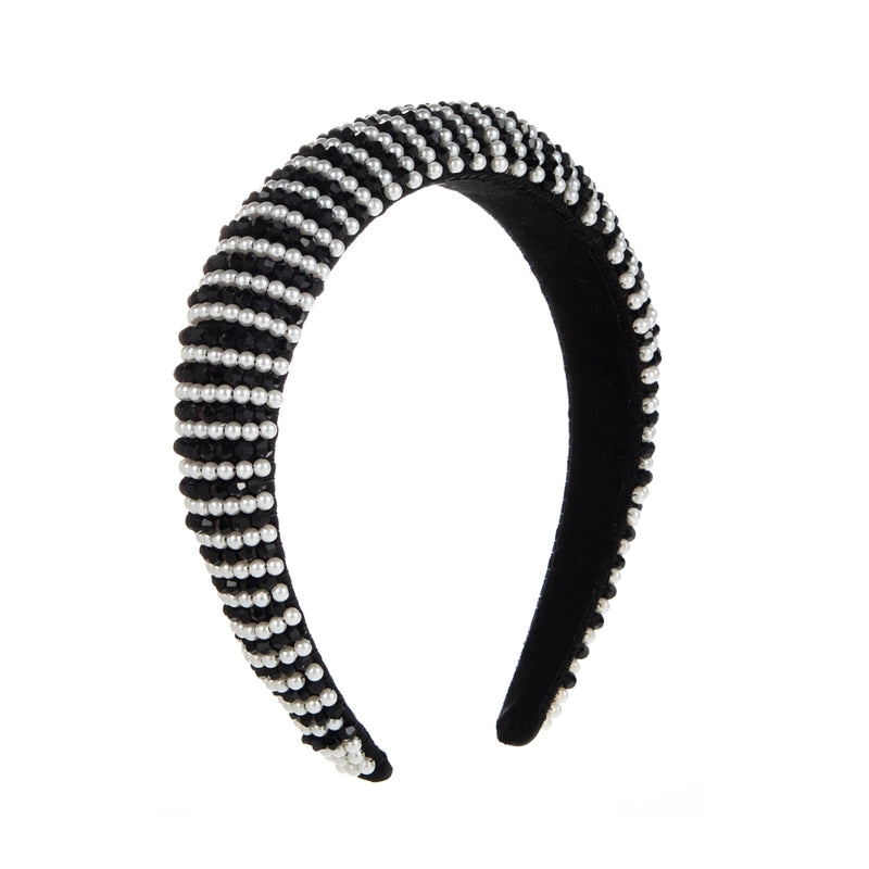 Women’s Casual Vacation Classic Style Color Block Alloy Rhinestone Glass Inlay Rhinestones Hair Band