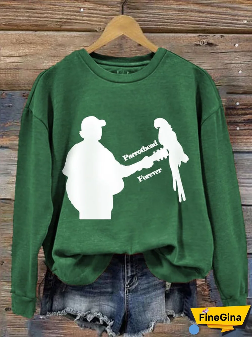 Women's Parrothead Forever Jimmy Memorial Sweatshirt