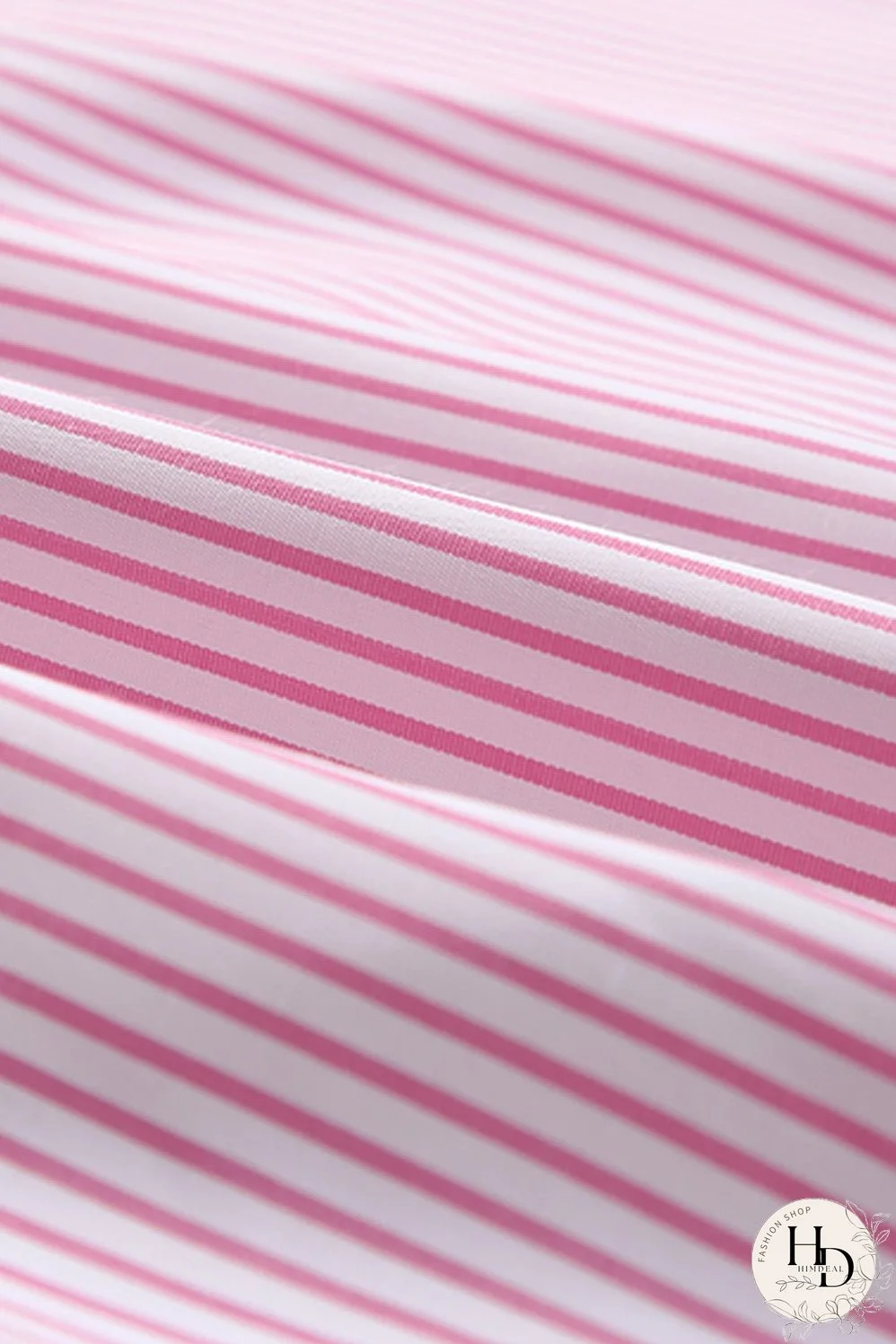 Simple Solid Lapel Button Long Sleeve Blouses