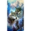 Wolf -11CT Stamped Cross Stitch Kit(40*70cm)
