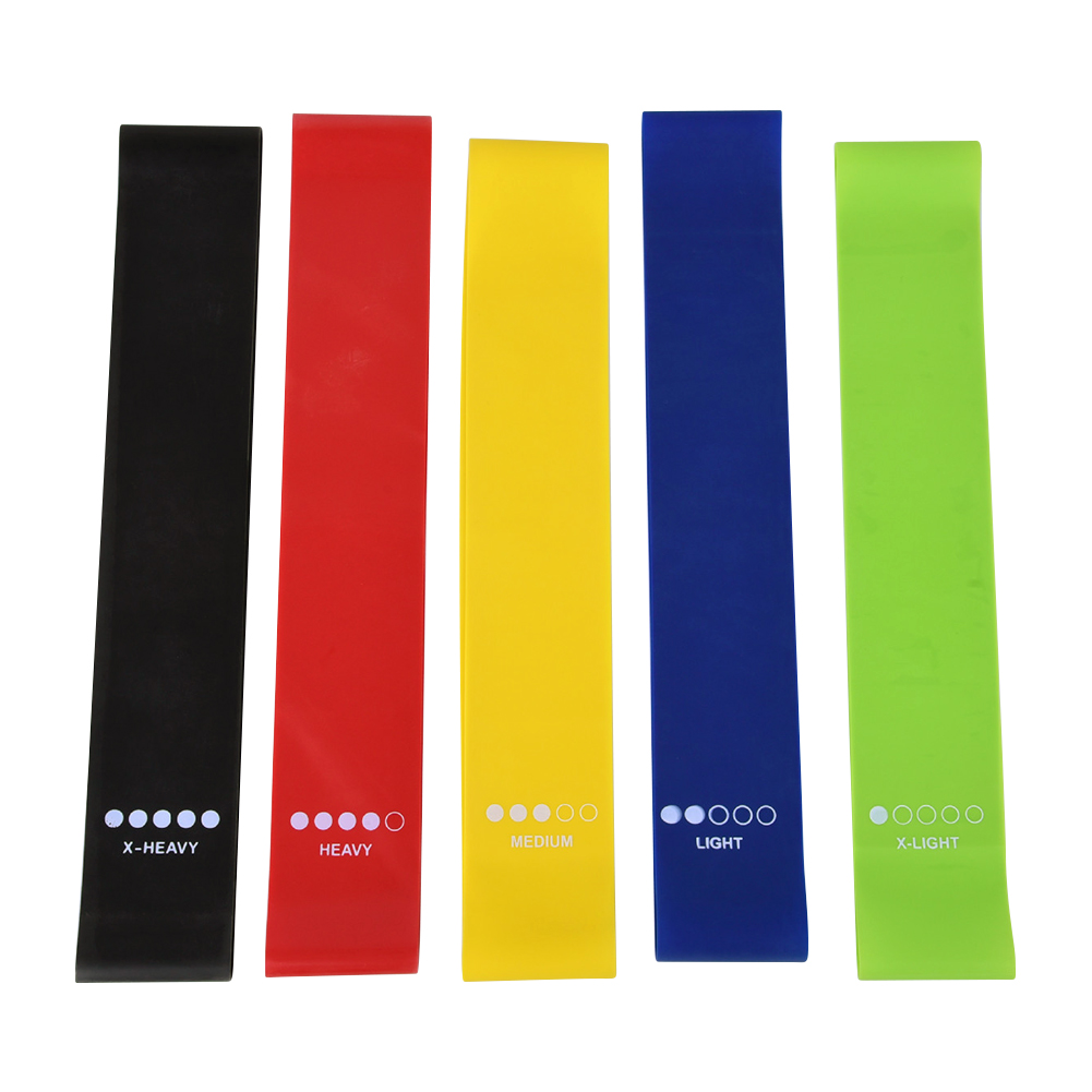 

5pcs 600x50mm Yoga Resistance Bands Elastic Rubber Loops Fitness Equipment, 501 Original