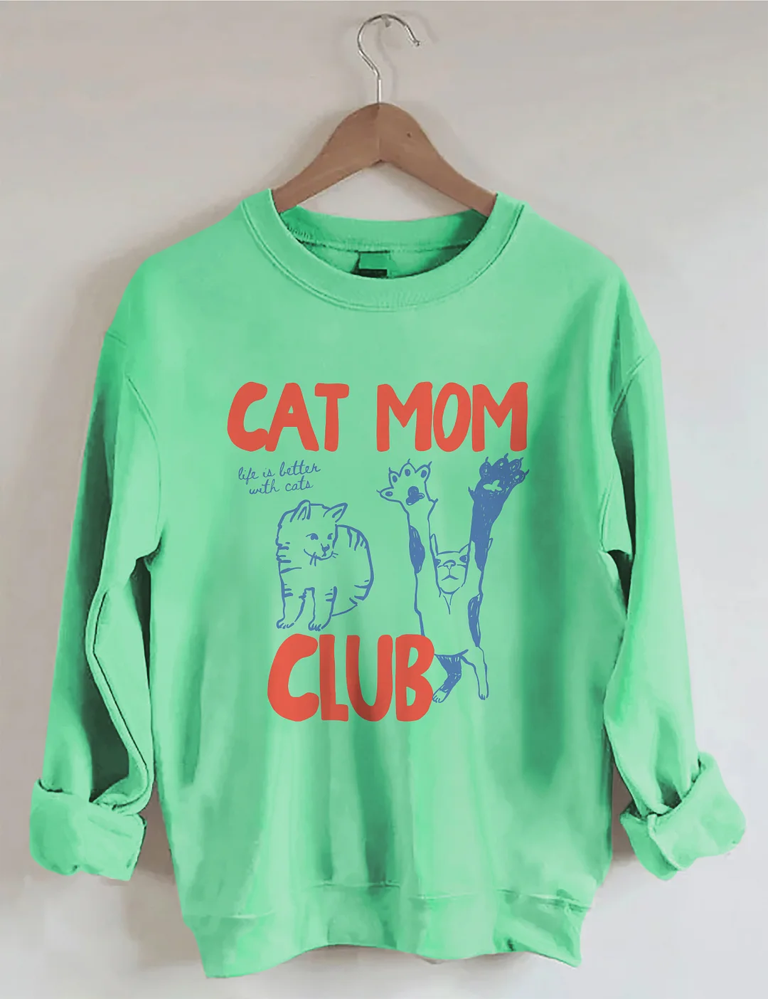 Cat Mom Club Sweatshirt