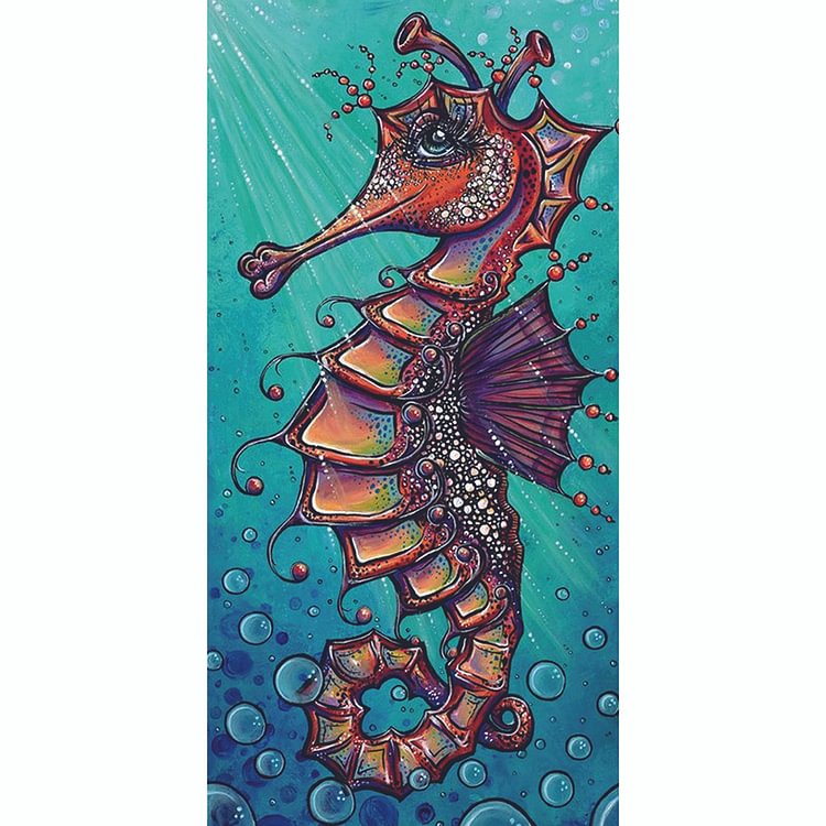 Hippocampus  Special Shape Full Diamond Painting 45*85CM