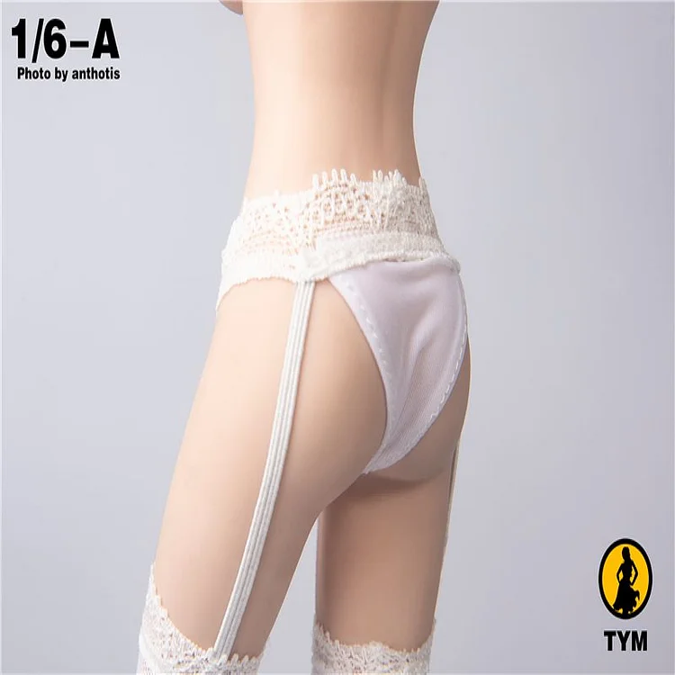 1/6 Sexy Lace Hollow Underwear MCCTOYS Lingerie Clothes Fit 12