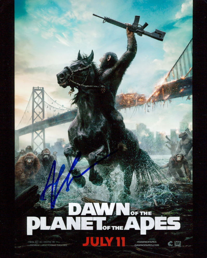 Andy Serkis (Dawn of The Planet of The Apes) signed authentic 8x10 Photo Poster painting COA