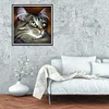 Cat - Full Round Drill Diamond Painting
