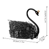 Black Swan Building Blocks Toy Set Cute Animal Toys Build and Display Model Building Block Kit