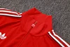 Joyfball 2025/2026 Liverpool Long Zipped Jacket Red Soccer Jersey 1:1 Thai Quality Set