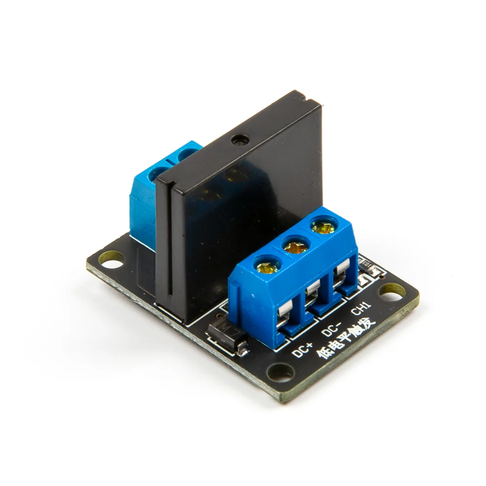 1 Road Channel 5V Low Level Solid State Relay Module With Fuse 250V 2A
