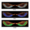 2Pcs LED Car Evil Eyes Warning Lamp USB Car Decoration Devil Eye Light for Truck