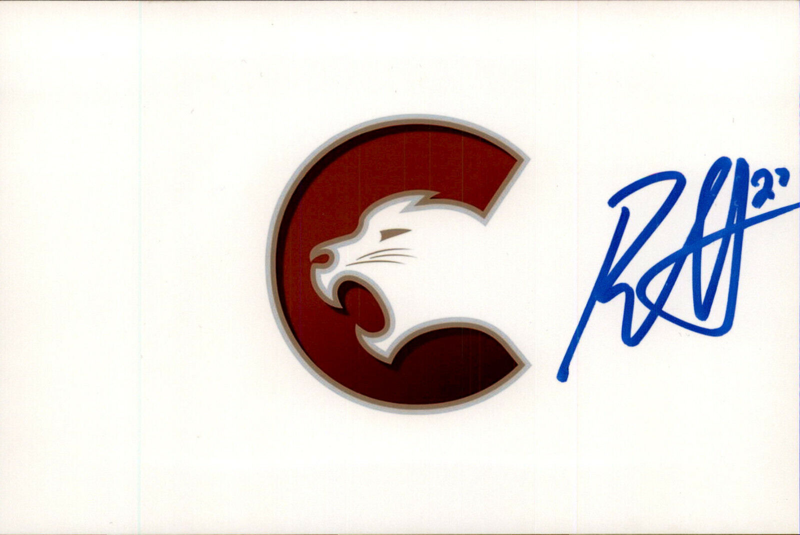 Riley Heidt SIGNED autographed 4x6 Photo Poster painting PRINCE GEORGE COUGARS