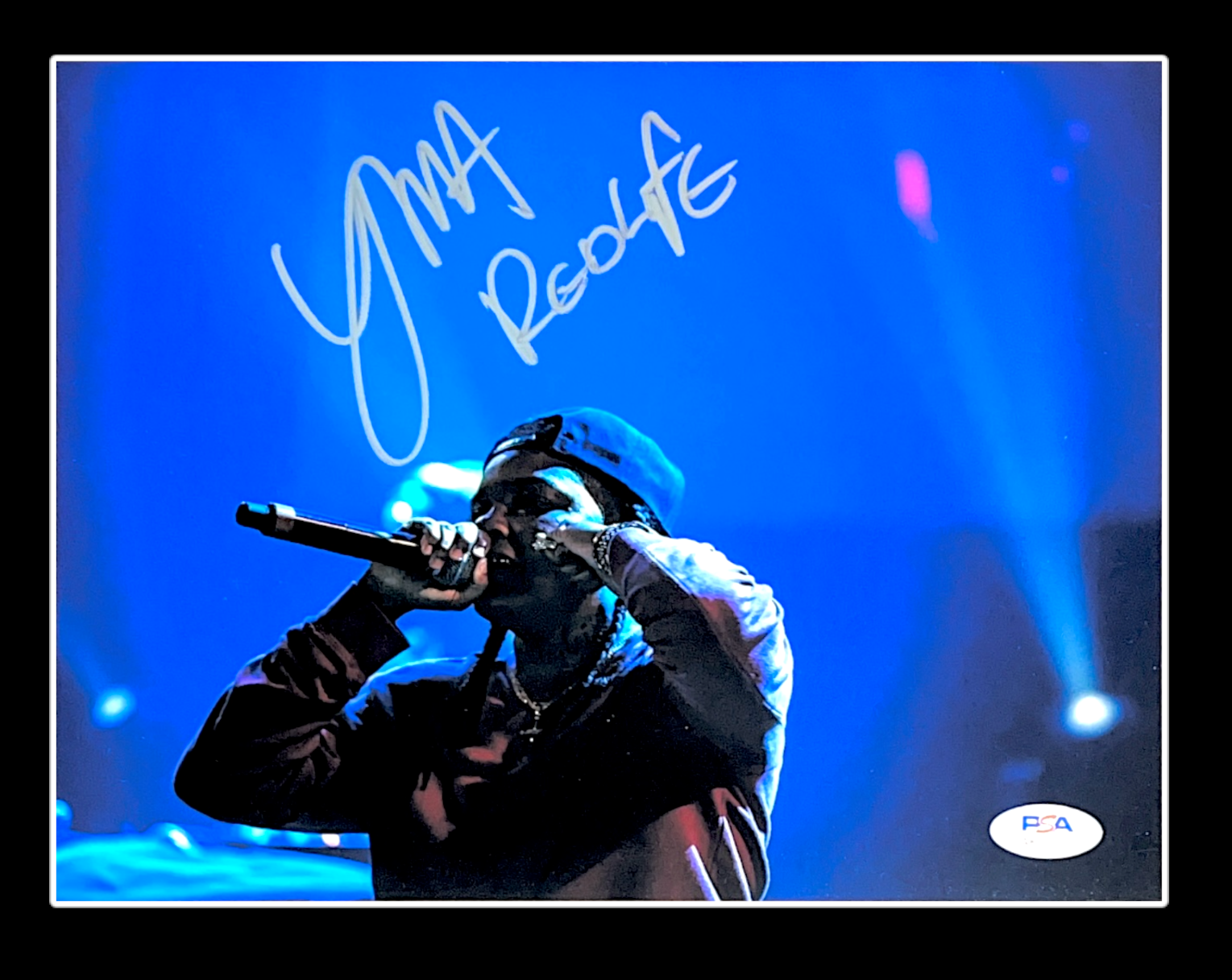 YOUNG MA HAND SIGNED AUTOGRAPHED INSCRIBED HIP HOP 8X10 Photo Poster painting WITH PSA DNA COA 5