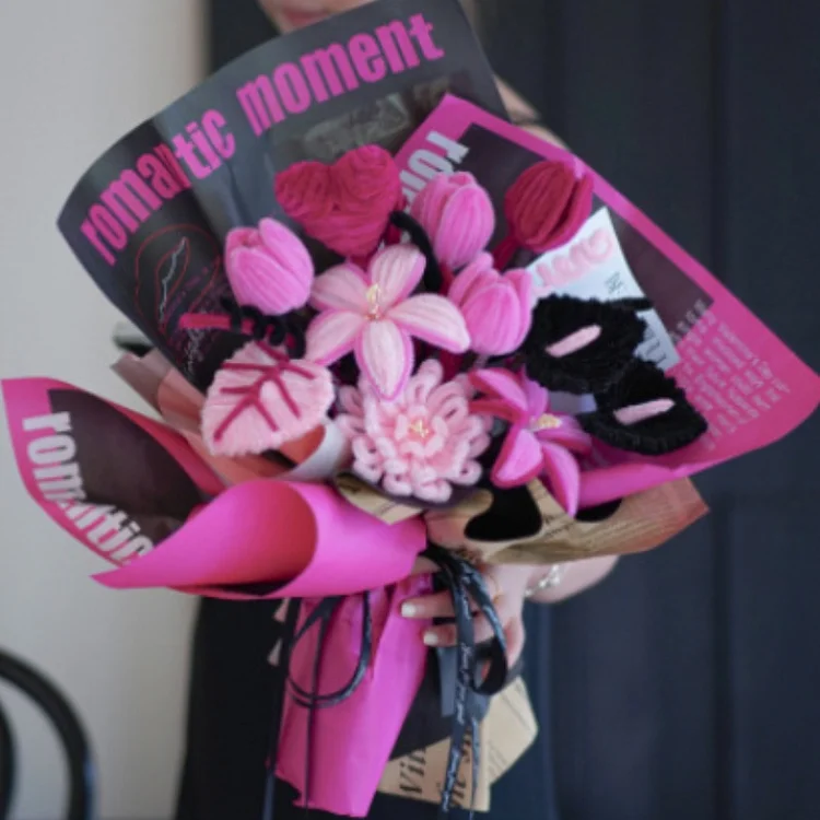 DIY Pipe Cleaners Kit - Barbie Bouquet