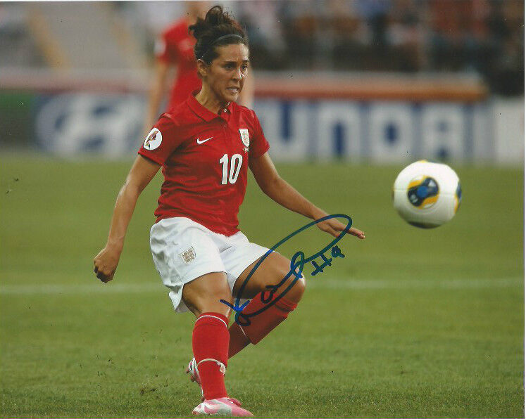 England Fara Williams Autographed Signed 8x10 Photo Poster painting COA A