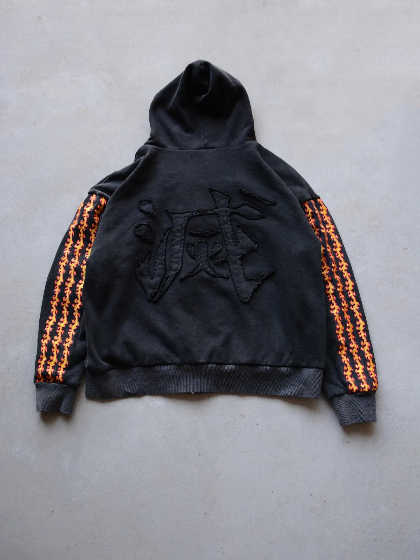 SUN BREATHING GLOWING EMBROIDERY ZIP UP | DEMON SLAYER
