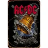 3PCS AC/DC - Vintage Metal Signs Set - 20*30cm/30*40cm - Music