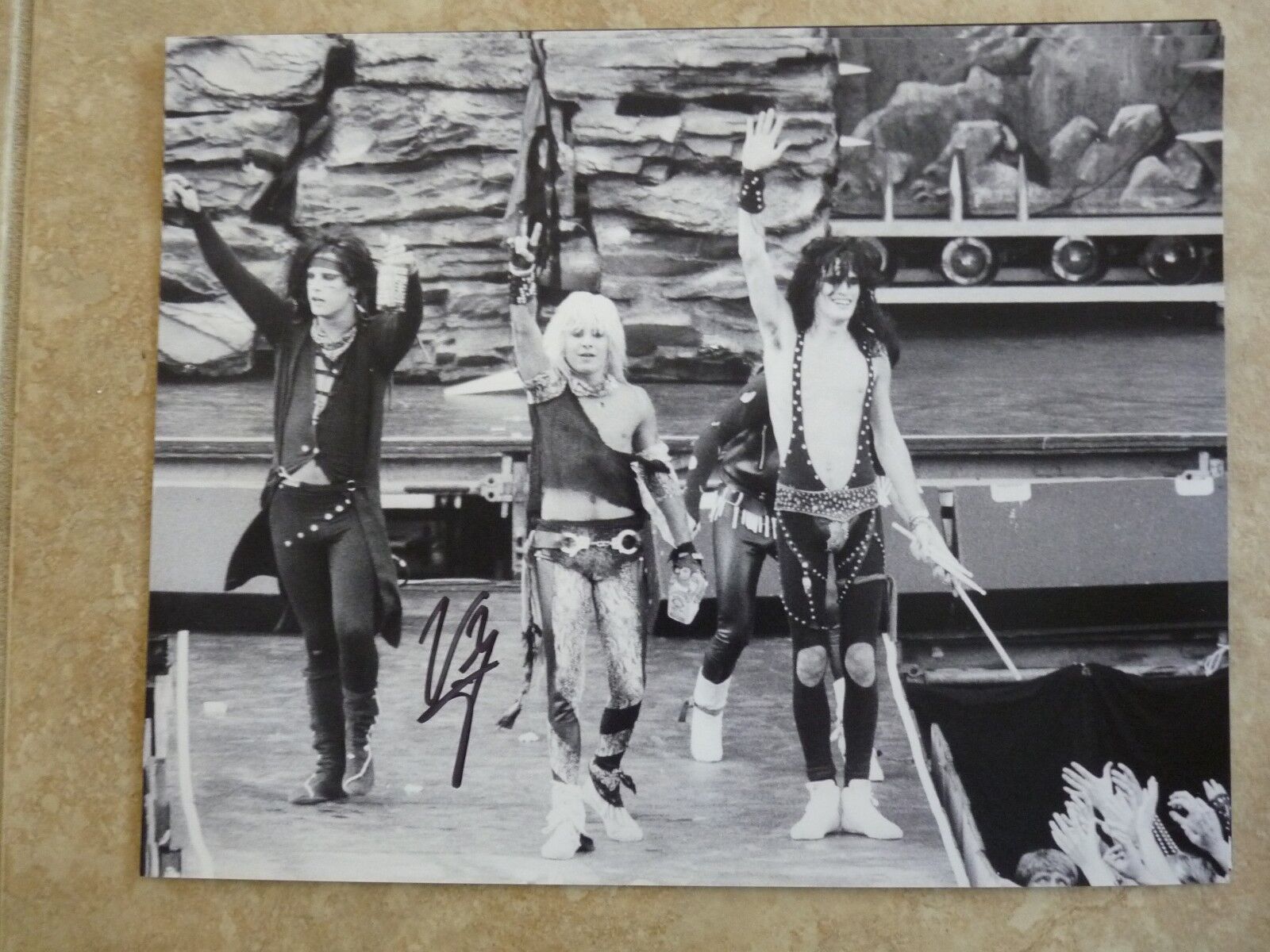 Vince Neil Motley Crue Signed Autographed 11x14 Photo Poster painting Beckett BAS Certified 3 F1