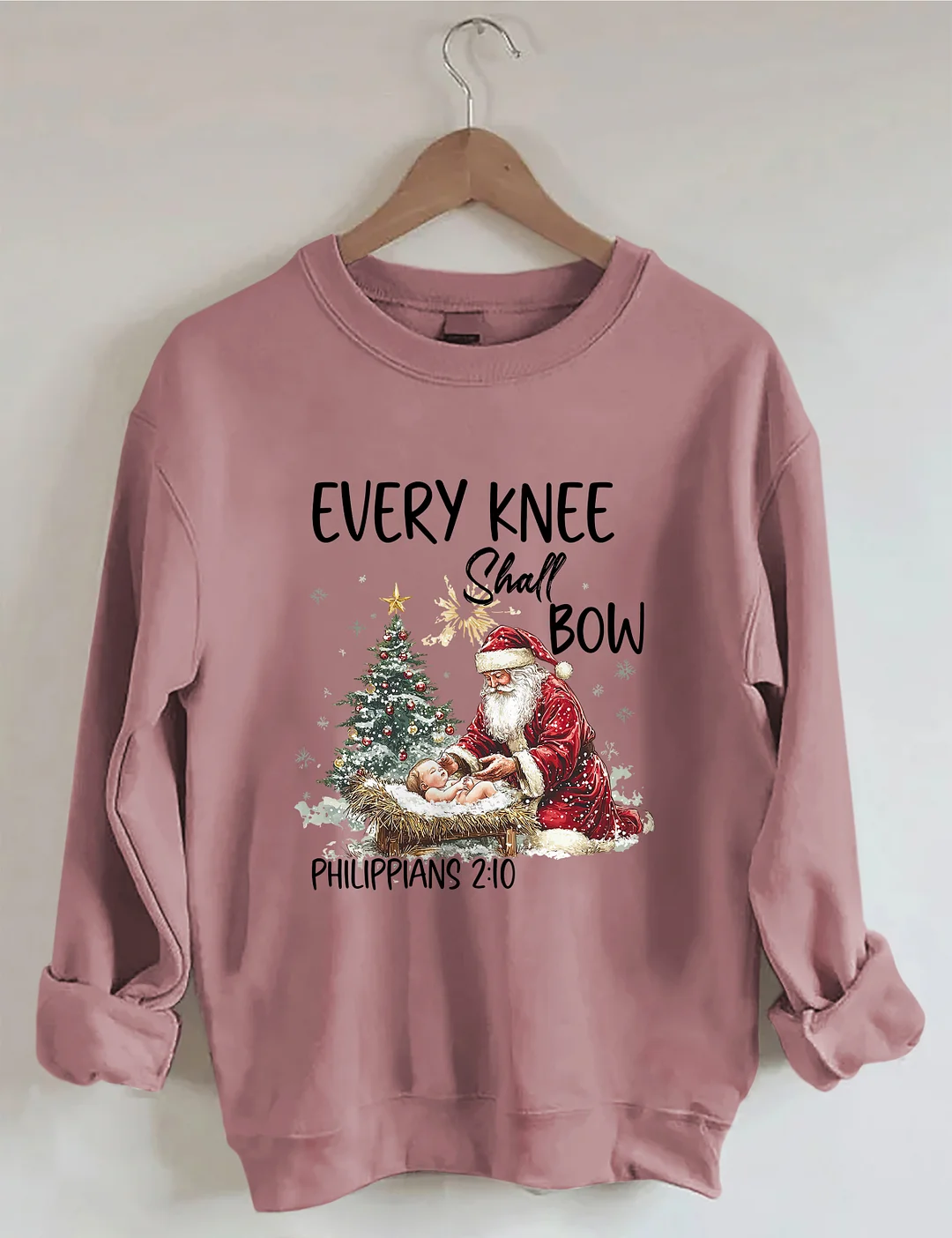 Every Knee Shall Bow Sweatshirt