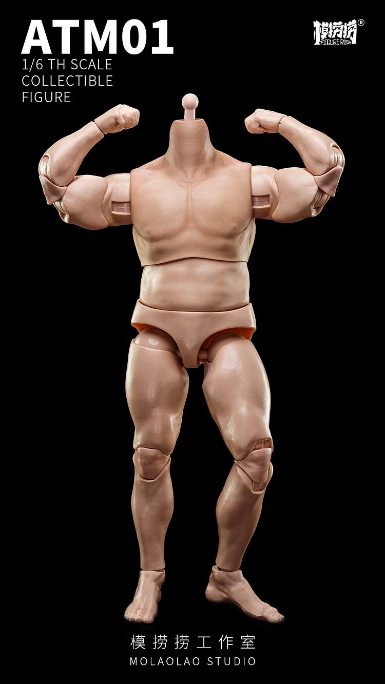 【IN-Stock】 FIGURERICH  ATM01 Plump Gangster 1/6 Action Figure Body - Standard/Tattoo Ver.-shopify