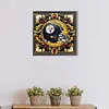 Club de rugby-Peinture diamant ronde abdominale partielle-40*40cm