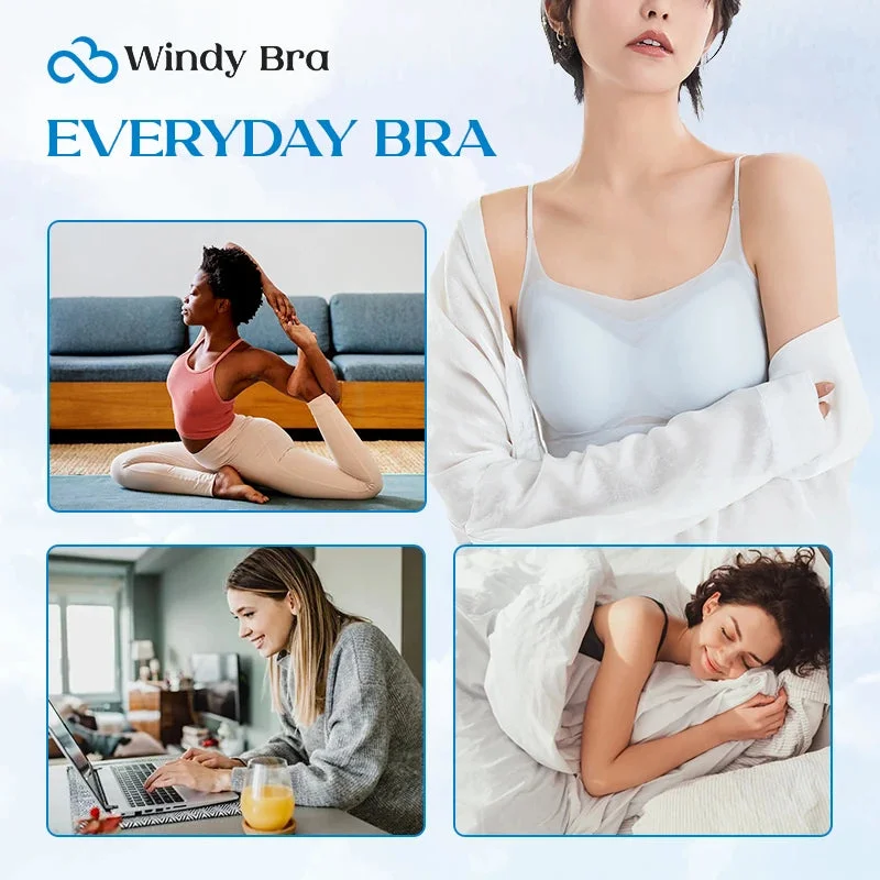 WindyBra - Summer seamless ultra-thin plus size ice silk comfort bra - LAST DAY 70% OFF