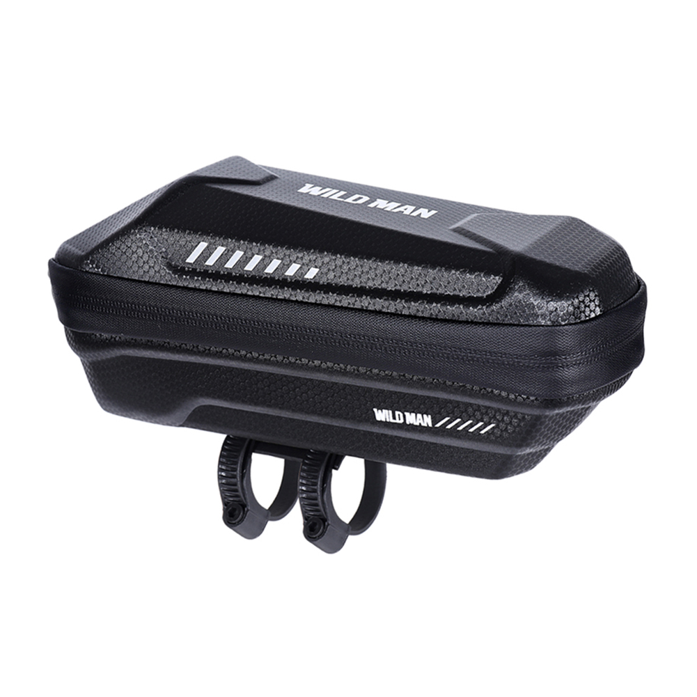 

1L MTB Bike Front Tube Bag Hard Shell Scooter Bag for M365 Quick Release, 501 Original