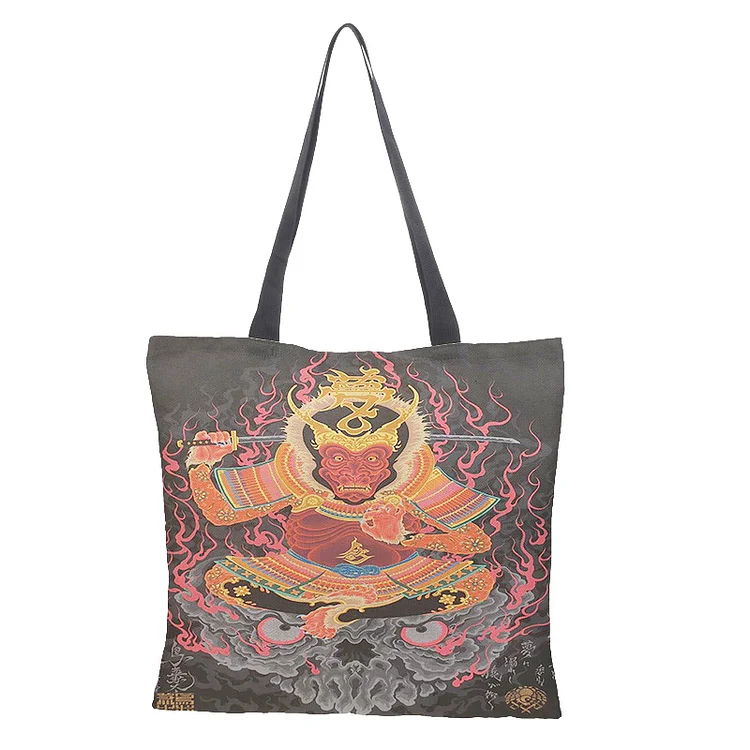 Linen Eco-friendly Tote Bag - Vintage