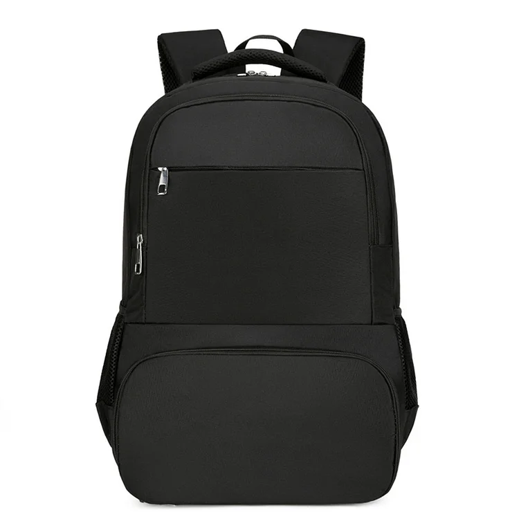 Oxford Lunch Backpack Waterproof Storage Backpack Outdoor Accessories (Black)