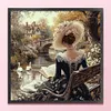 Vintage Victorian-11CT Stamped Cross Stitch 50*50cm/19.69*19.69in