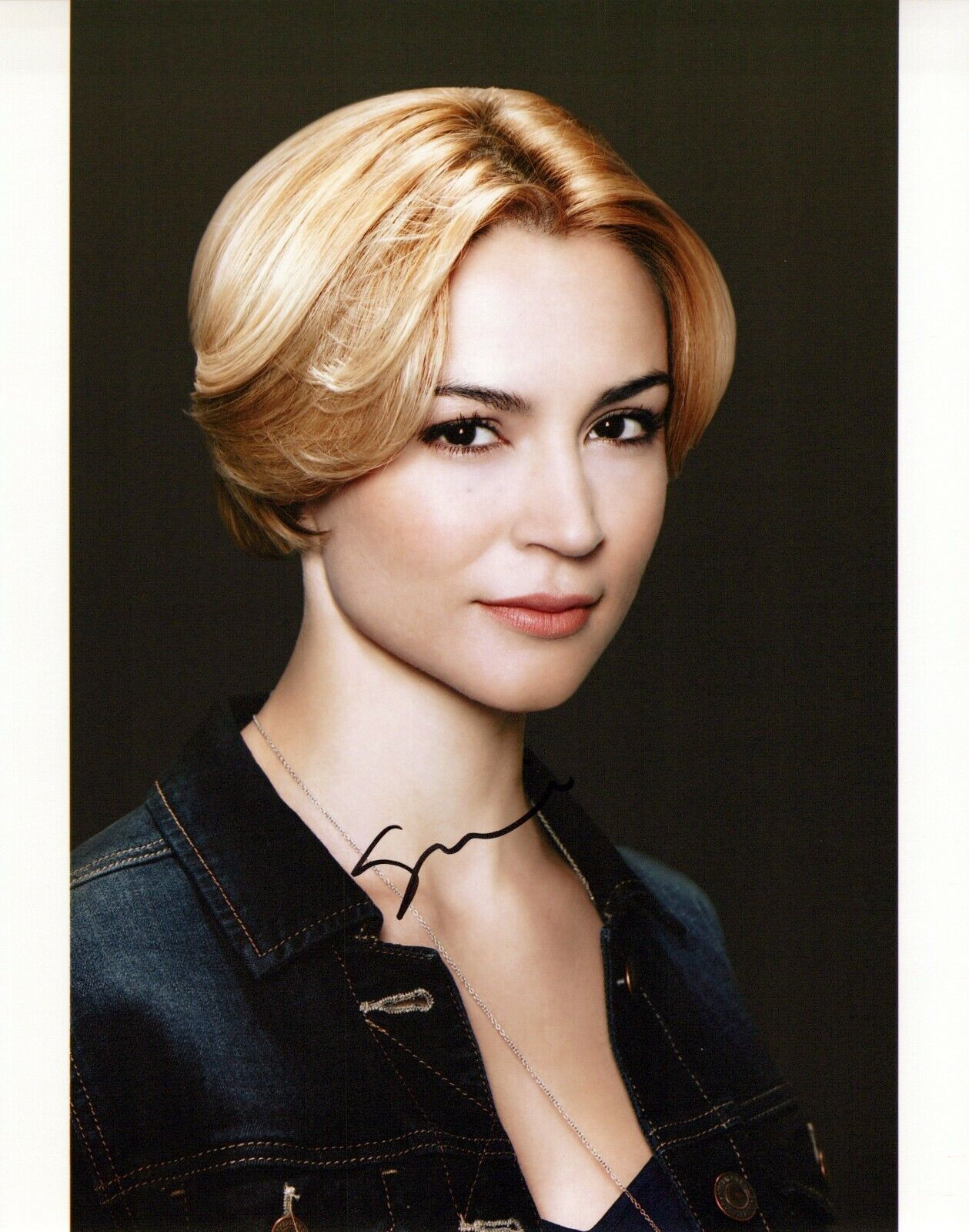 Samaire Armstrong glamour shot autographed Photo Poster painting signed 8x10 #8