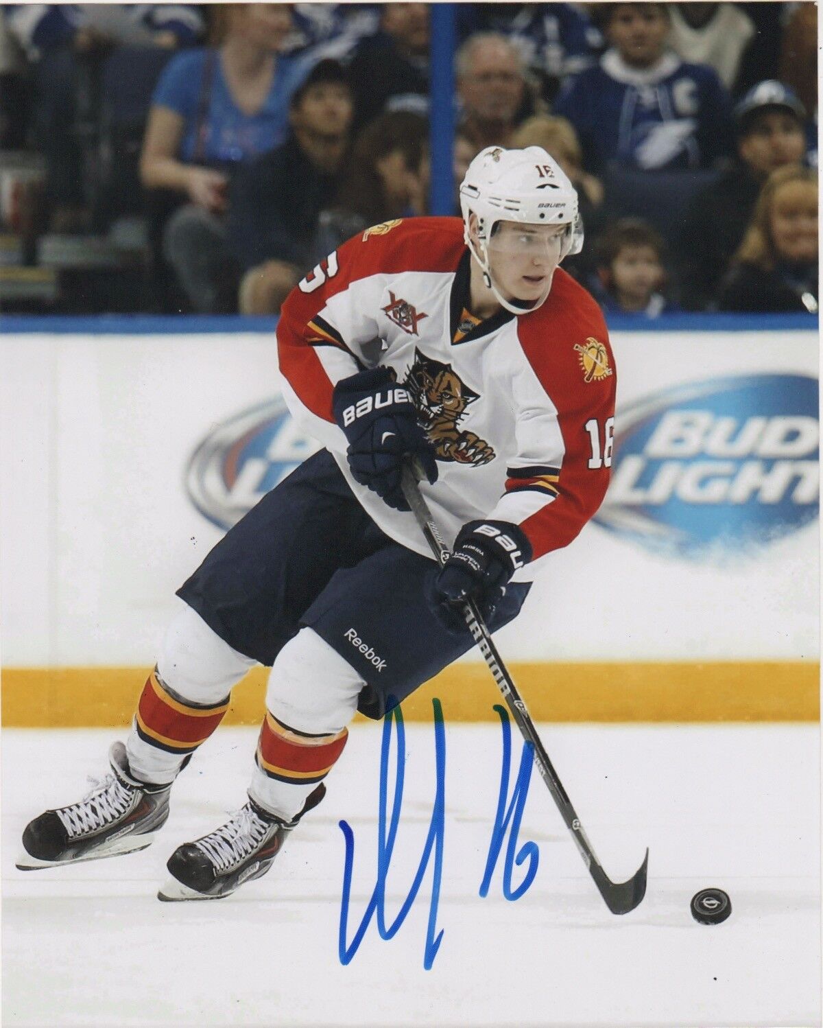 Florida Panthers Aleksander Barkov Signed Autographed 8x10 Photo Poster painting COA #4