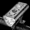 Digital Display Bicycle High-Beam Headlights Cycling Front Flashlight MTB Parts