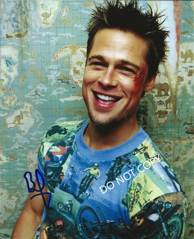 Bread Pitt 8 x10 20x25 cm Autographed Hand Signed Photo Poster painting