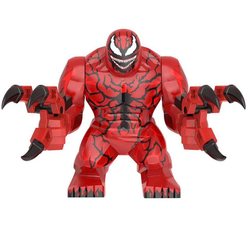 Carnage Custom Marvel Superhero Large Minifigure Minifigure Bricks monstertoys